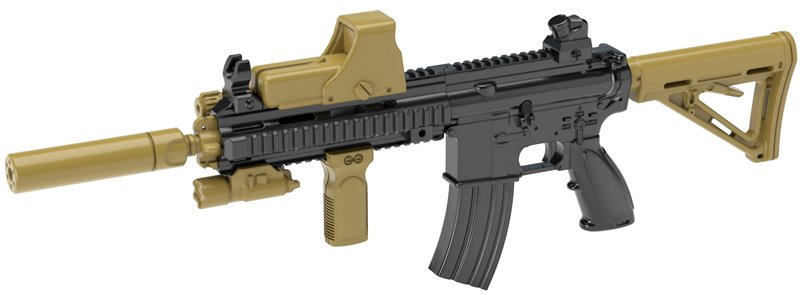 【新品】LittleArmory <LADF08> ドールズフロントライン 416タイプ(再販) / トミーテック 発売日:2024年08月頃