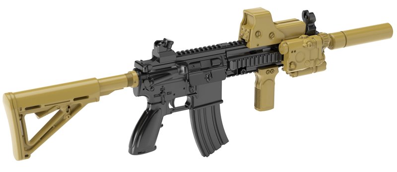 【新品】LittleArmory <LADF08> ドールズフロントライン 416タイプ(再販) / トミーテック 発売日:2024年08月頃