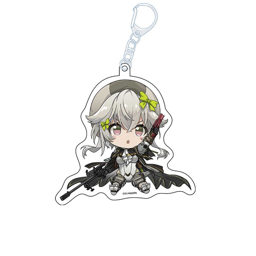 【新品】ドールズフロントライン2:エクシリウム ぺたん娘アクリルキーホルダー ドゥシェーヴヌイ / ペンギンパレード 発売日:2025年09月頃