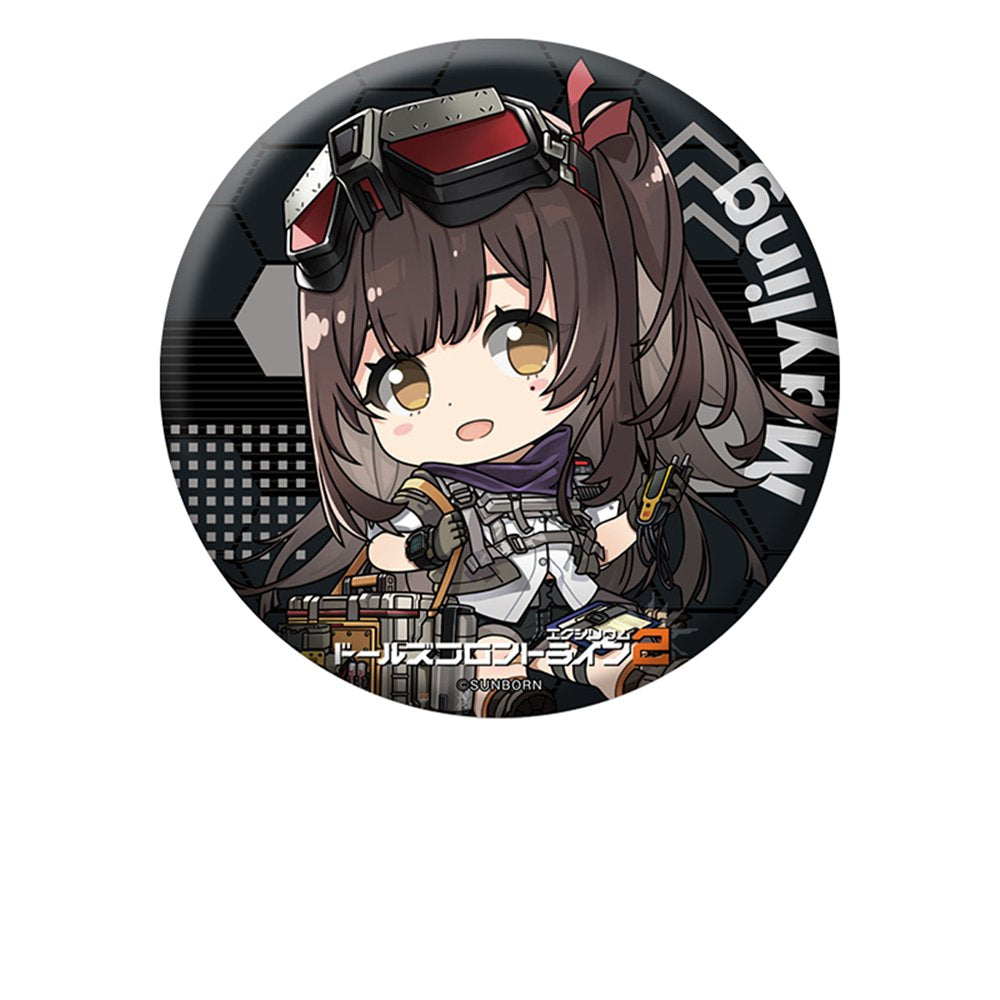 【新品】ドールズフロントライン2:エクシリウム ぺたん娘缶バッジ メイリン / ペンギンパレード 発売日:2025年09月頃