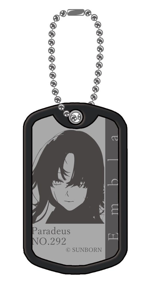 【新品】ドールズフロントライン Embla ドッグタグキーホルダー / サンボーンジャパン 発売日:2025年03月頃