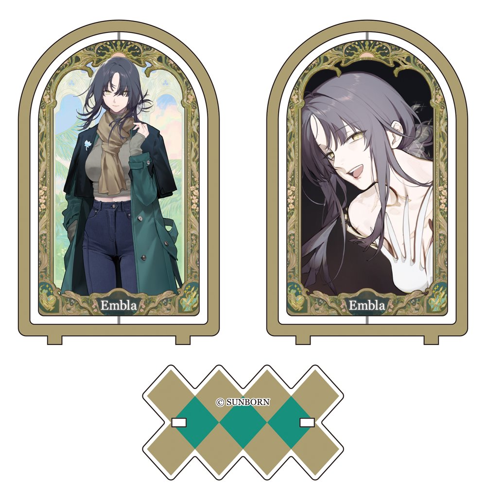 【新品】ドールズフロントライン 【零電荷】アクリル回転スタンド / サンボーンジャパン 発売日:2025年03月頃