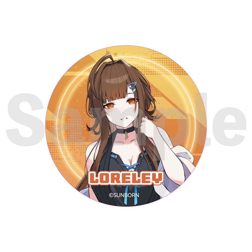 ゴ*ラ様 ドールズフロントライン2 　オリジナルラベル缶　ローレライ アクキー ゴ*ラ様 ドールズフロントライン2 オリジナルラベル缶 ローレライ