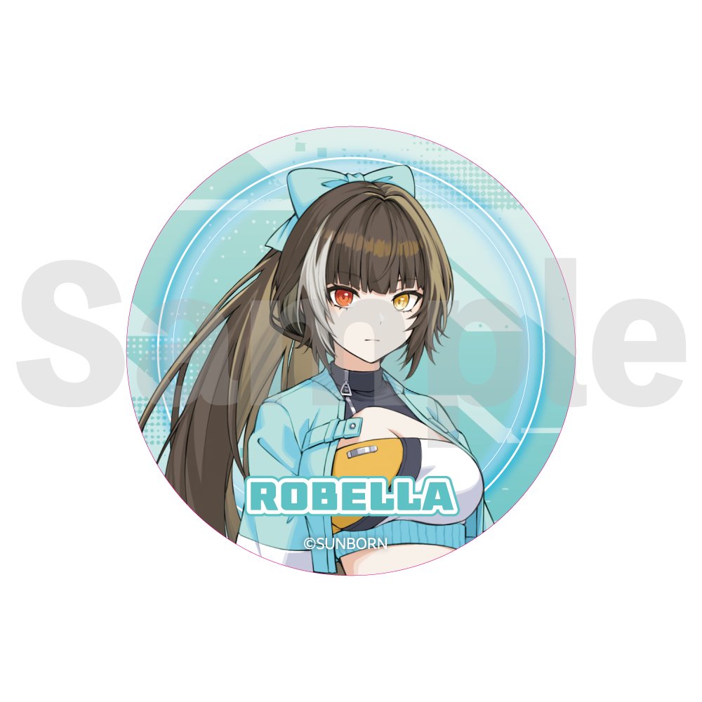 新品】ドールズフロントライン2 ロベラ 描き下ろし缶バッジ