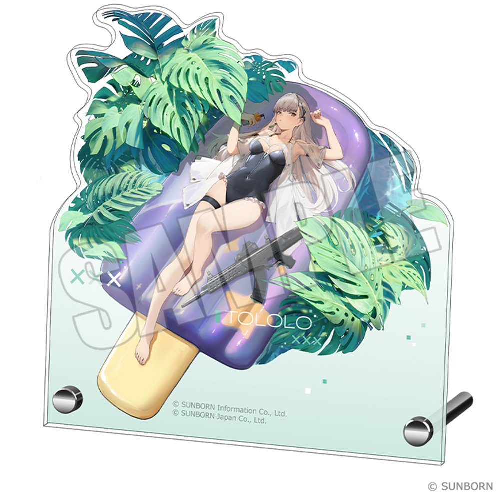【新品】ドールズフロントライン2:エクシリウム アクリルプレート トロロ / andBlue 発売日:2026年07月頃