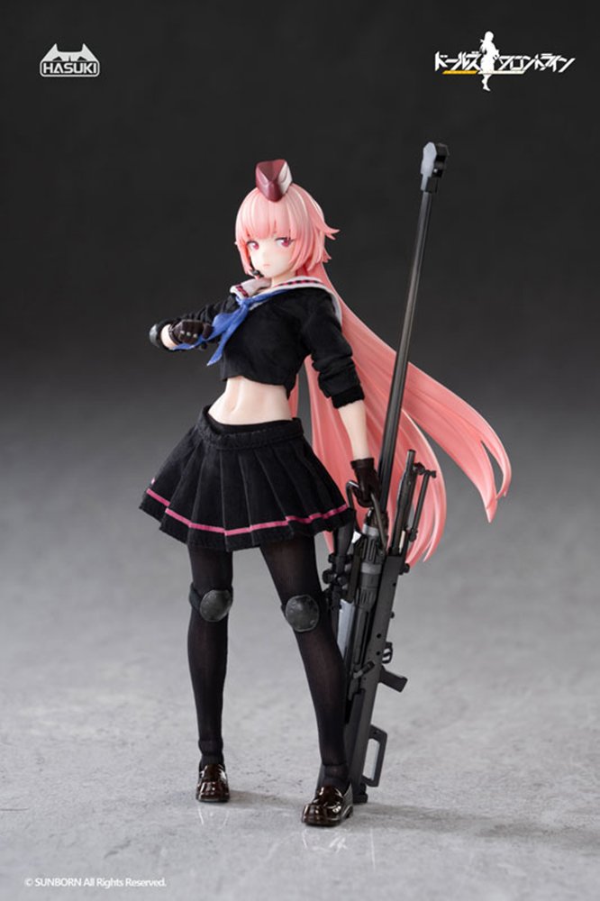 【新品】HASUKI x ドールズフロントライン POCKET ARTシリーズ PA011 NTW-20 1/12スケール可動フィギュア / HASUKI 発売日:2026年09月頃
