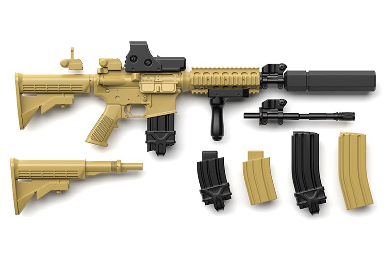 【新品】LittleArmory <LADF05> ドールズフロントラインM4A1タイプ / トミーテック 発売日:2020年09月頃