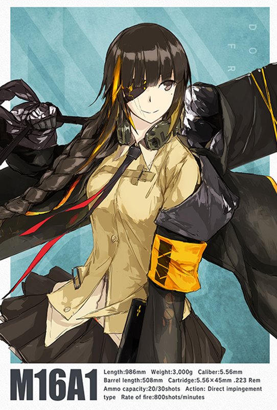 【新品】LittleArmory <LADF06> ドールズフロントラインM16A1タイプ / トミーテック 発売日:2020年10月頃