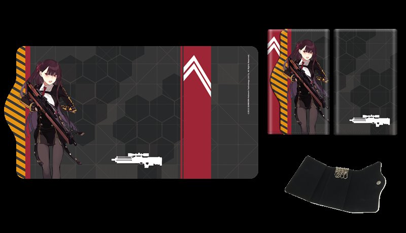 【新品】ドールズフロントライン キーケース 01 WA2000 / カナリア 発売日:2019年03月頃