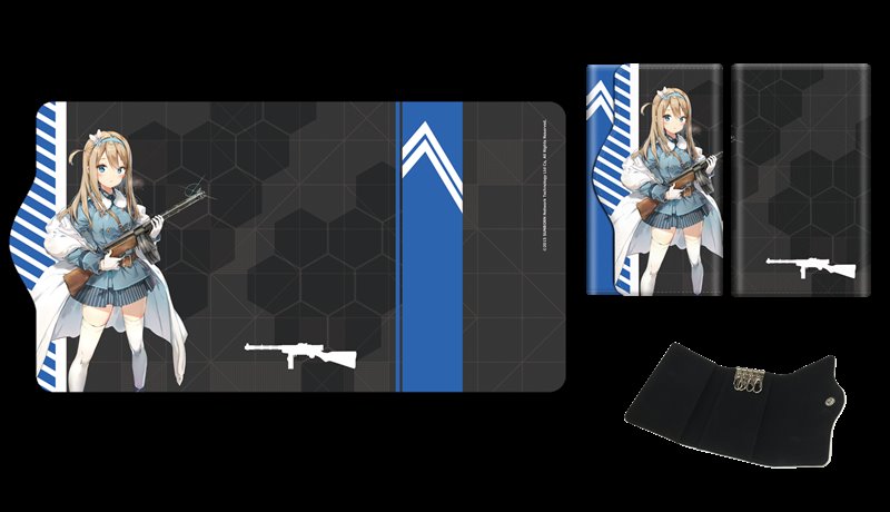 【新品】ドールズフロントライン キーケース 02 スオミ / カナリア 発売日:2019年03月頃