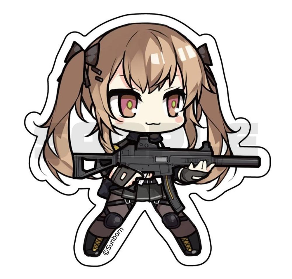 【新品】ドールズフロントライン キャラクターマグネット10 UMP9 / アキバホビー/株式会社イザナギ 発売日:2019年07月頃