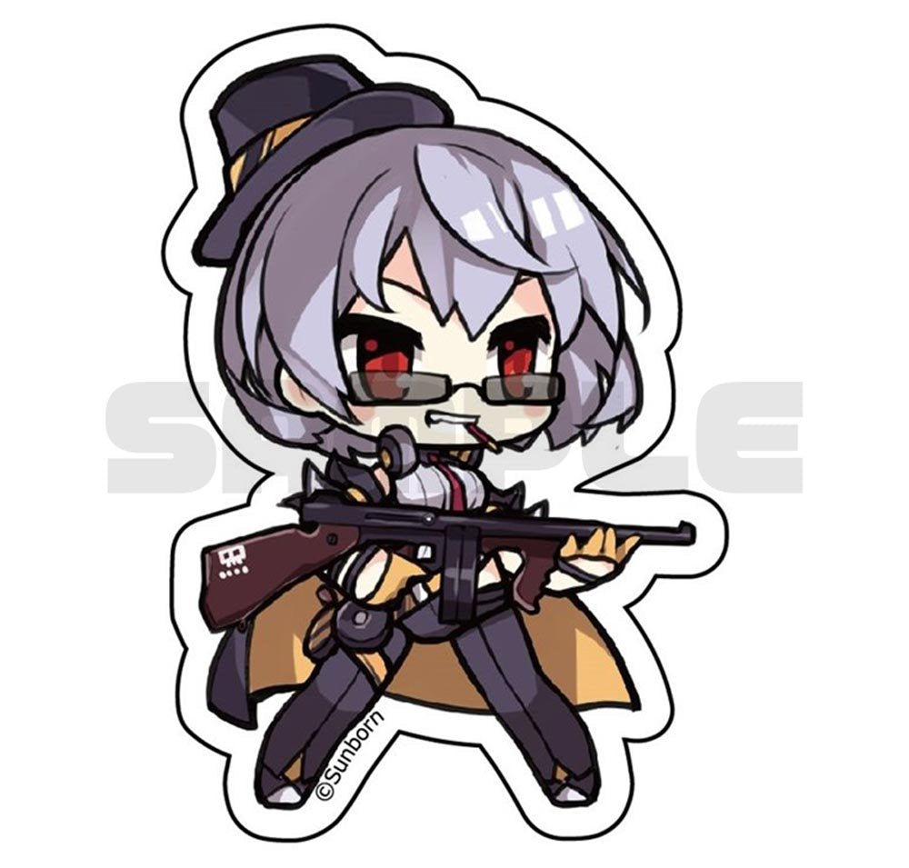 【新品】ドールズフロントライン キャラクターマグネット14 トンプソン / アキバホビー/株式会社イザナギ 発売日:2019年07月頃