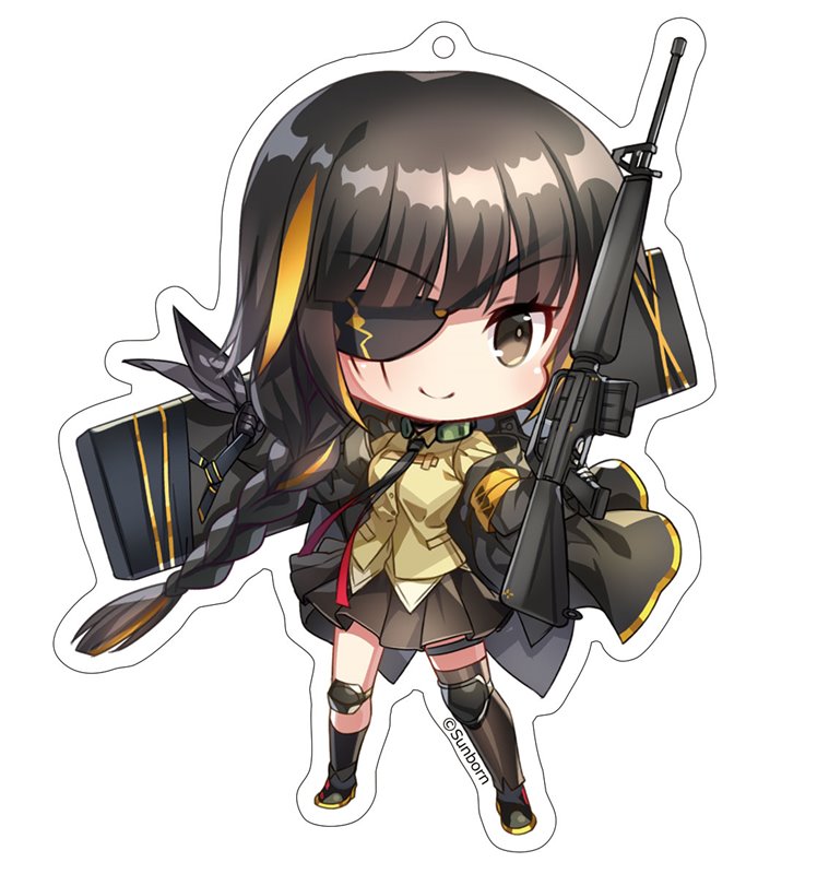 【新品】ドールズフロントライン アクリルキーホルダー 6 M16A1 / アキバホビー/株式会社イザナギ 発売日:2019年12月頃