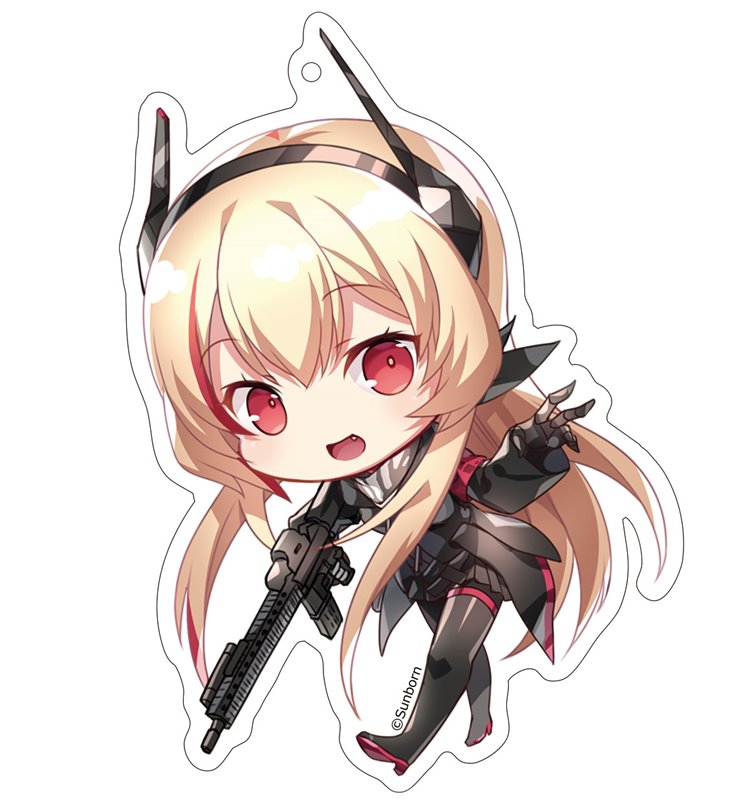 【新品】ドールズフロントライン アクリルキーホルダー 7 M4 SOPMOD II / アキバホビー/株式会社イザナギ 発売日:2019年12月頃