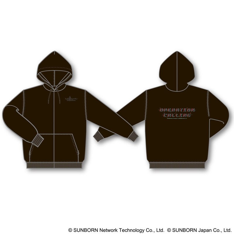 【新品】ドールズフロントライン『OPERATION CALLING』ジップアップパーカー 2XL / ビクターエンタテインメント 発売日:2020年12月頃