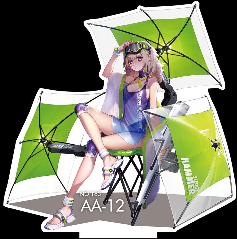 【新品】ドールズフロントライン 戦術人形コレクション ビーチソルジャーズ AA-12 “日はまだ昇らない” / サンボーンジャパン 発売日:2019年12月頃