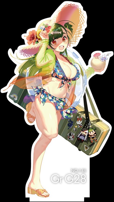 【新品】ドールズフロントライン 戦術人形コレクション ビーチソルジャーズ Gr G28 “トロピカルストーム” / サンボーンジャパン 発売日:2019年12月頃