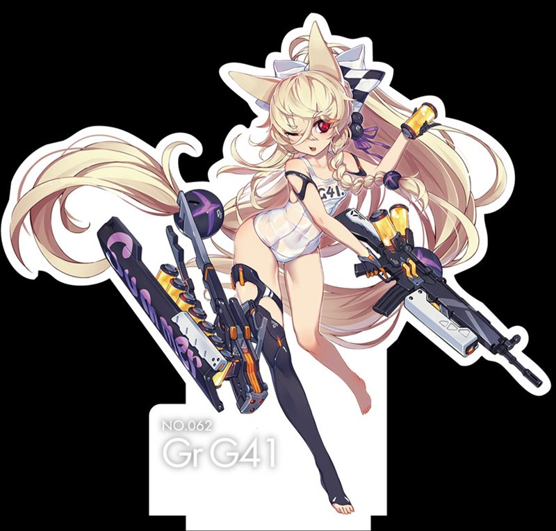 【新品】ドールズフロントライン 戦術人形コレクション ビーチソルジャーズ Gr G41 “ビーチパンク2064” / サンボーンジャパン 発売日:2019年12月頃