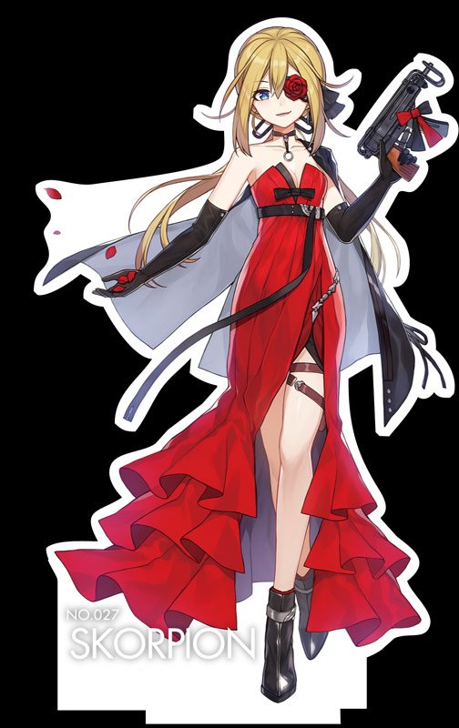 【新品】ドールズフロントライン 戦術人形コレクション 牧月の誘い スコーピオン “スカーレットレター” / サンボーンジャパン 発売日:2019年12月頃