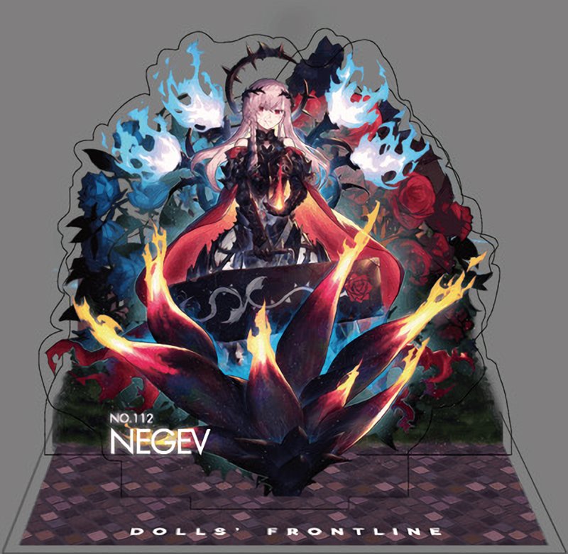 【新品】ドールズフロントライン 戦術人形コレクション 暗黒迷宮 ネゲヴ 黒石姫 / サンボーンジャパン 発売日:2020年01月頃