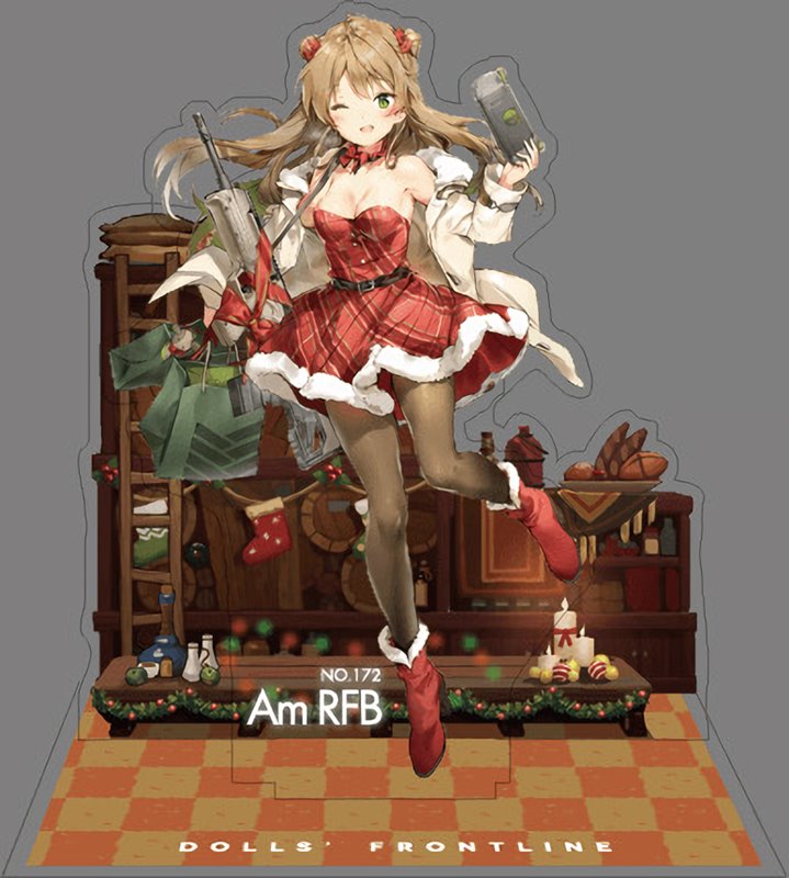 【新品】ドールズフロントライン 戦術人形コレクション スノーフェアリー Am RFB いじわるRFBのクリスマス / サンボーンジャパン 発売日:2020年01月頃