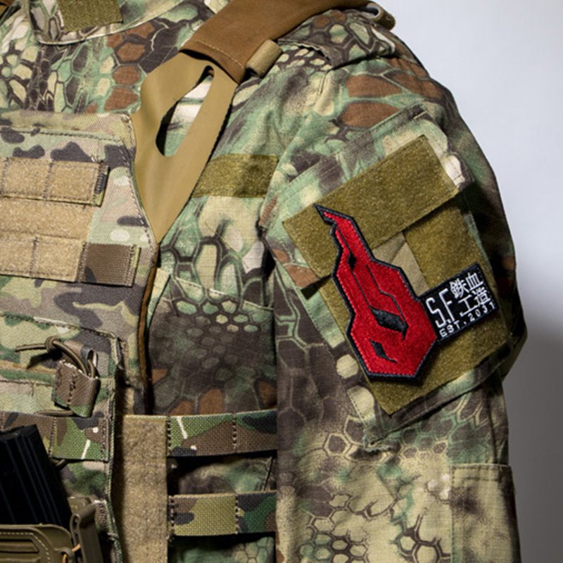 【新品】ドールズフロントライン 鉄血工造ワッペン 漢字(着脱式) / グルーヴガレージ 発売日:2019年09月30日