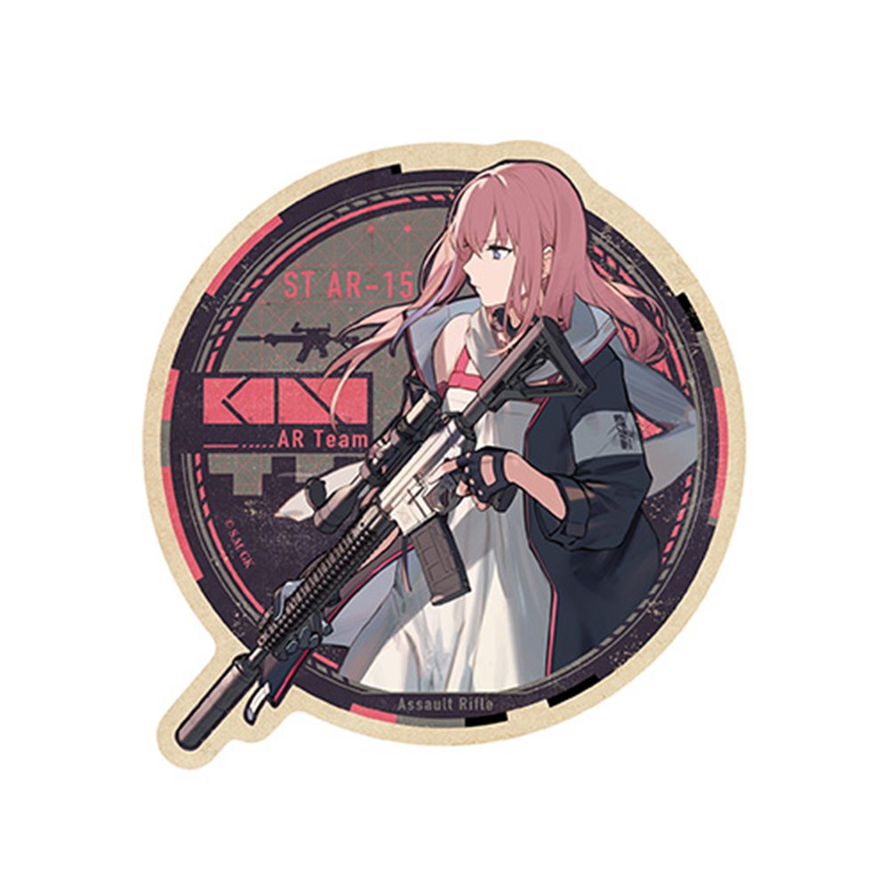 【新品】ドールズフロントライン トラベルステッカー 3.ST AR-15 / エンスカイ 発売日:2022年03月頃