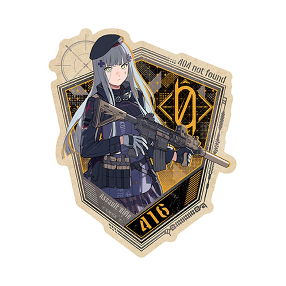 【新品】ドールズフロントライン トラベルステッカー 6.416 / エンスカイ 発売日:2022年03月頃