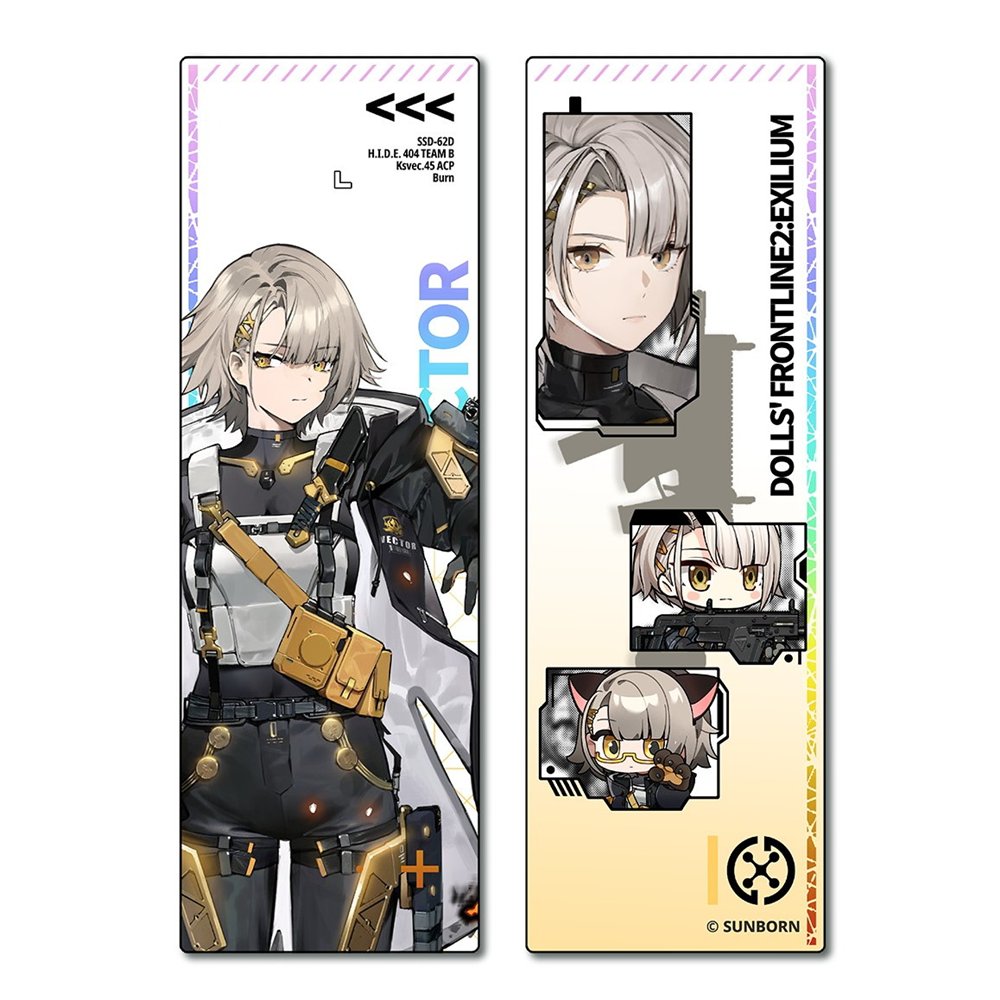 【新品】ドールズフロントライン2 アクリル屏風 ヴェクター / サンボーンジャパン 発売日:2025年08月頃