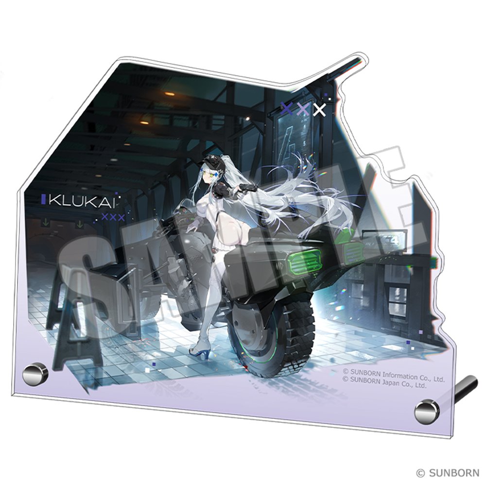 【新品】ドールズフロントライン2:エクシリウム アクリルプレート クルカイ / andBlue 発売日:2026年07月頃