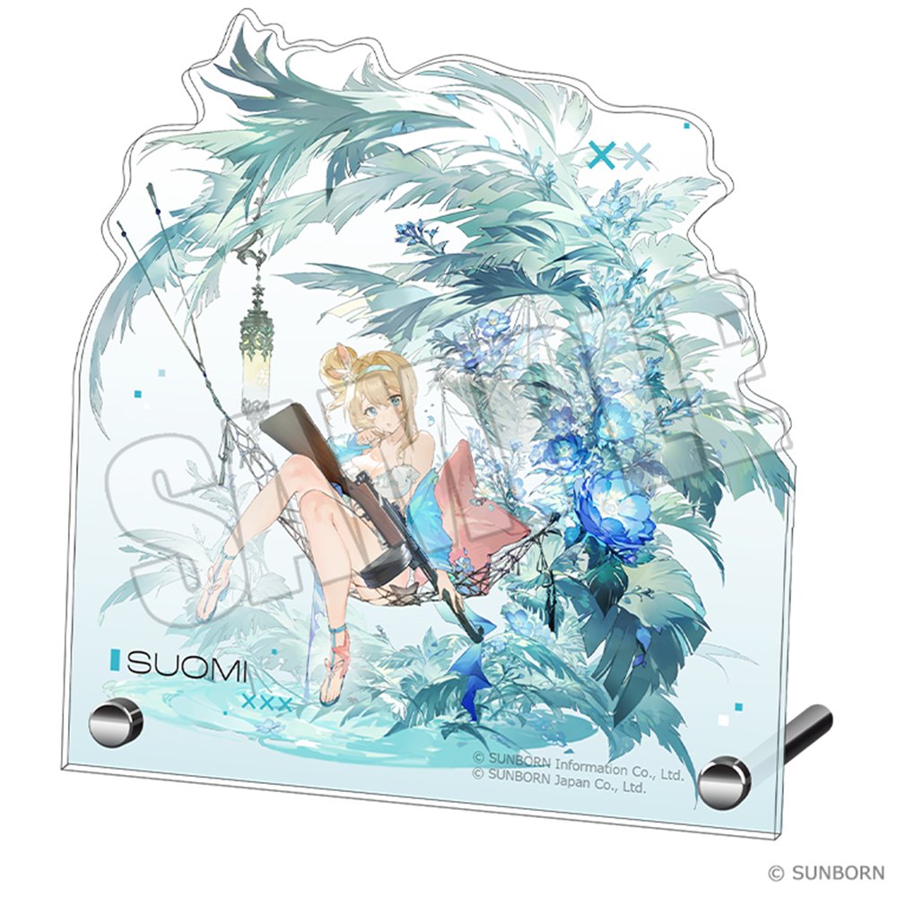 【新品】ドールズフロントライン2:エクシリウム アクリルプレート スオミ / andBlue 発売日:2026年07月頃