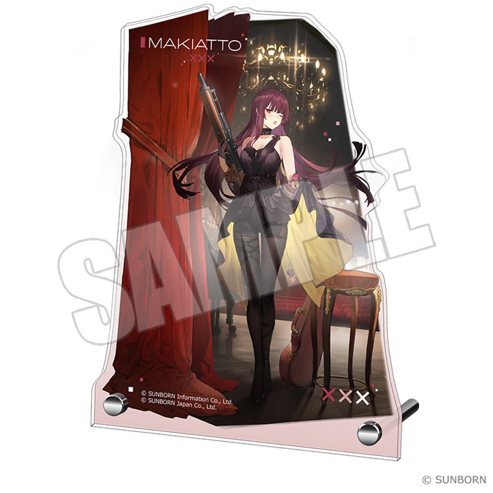 【新品】ドールズフロントライン2:エクシリウム アクリルプレート マキアート / andBlue 発売日:2026年07月頃