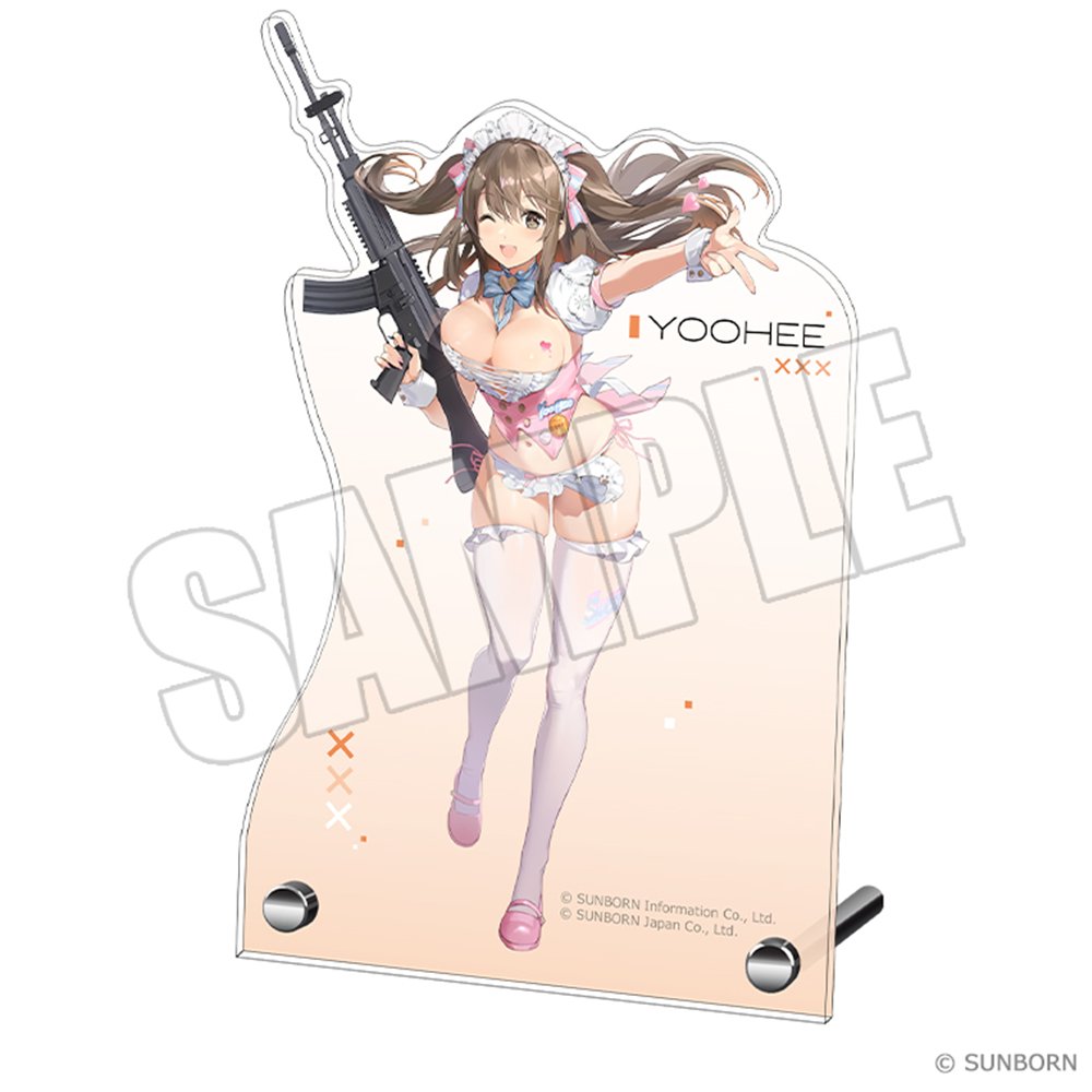 【新品】ドールズフロントライン2:エクシリウム アクリルプレート ユヒ / andBlue 発売日:2026年07月頃