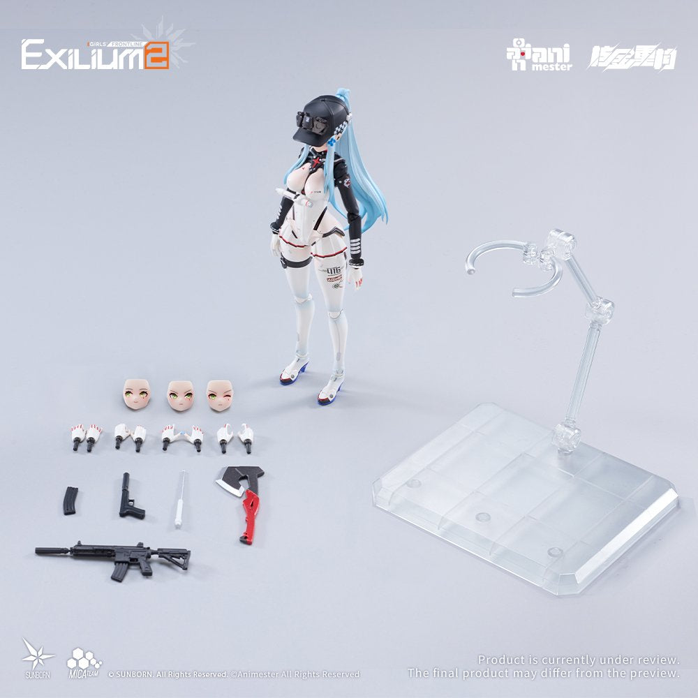 【新品】核金重構(Nuclear Gold Reconstruction) ドールズフロントライン2:エクシリウム クルカイ-スピードスター クルカイ 1/12 完成品アクションフィギュア / AniMester×核金重構 発売日:2026年12月頃