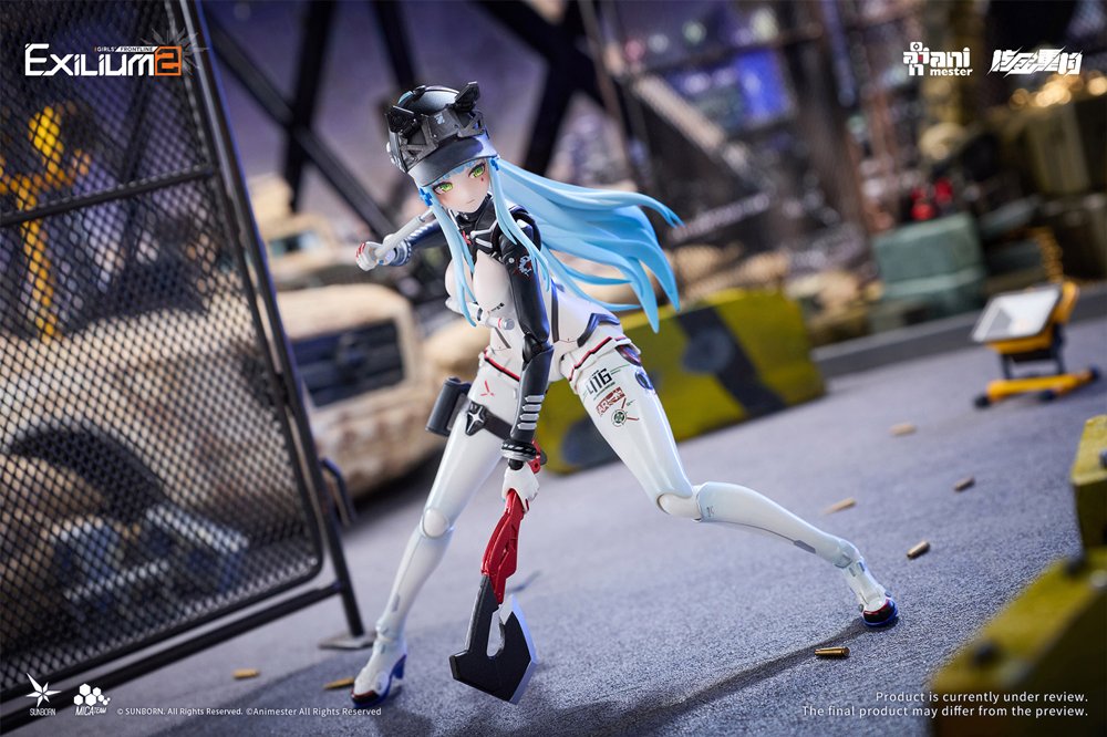 【新品】核金重構(Nuclear Gold Reconstruction) ドールズフロントライン2:エクシリウム クルカイ-スピードスター クルカイ 1/12 完成品アクションフィギュア / AniMester×核金重構 発売日:2026年12月頃