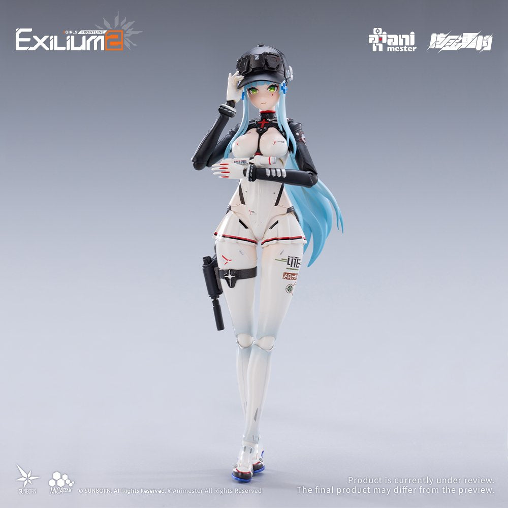 【新品】核金重構(Nuclear Gold Reconstruction) ドールズフロントライン2:エクシリウム クルカイ-スピードスター 1/12 完成品アクションフィギュア&モーターバイク 1/12 プラスチックキット セット / AniMester×核金重構 発売日:2026年12月頃